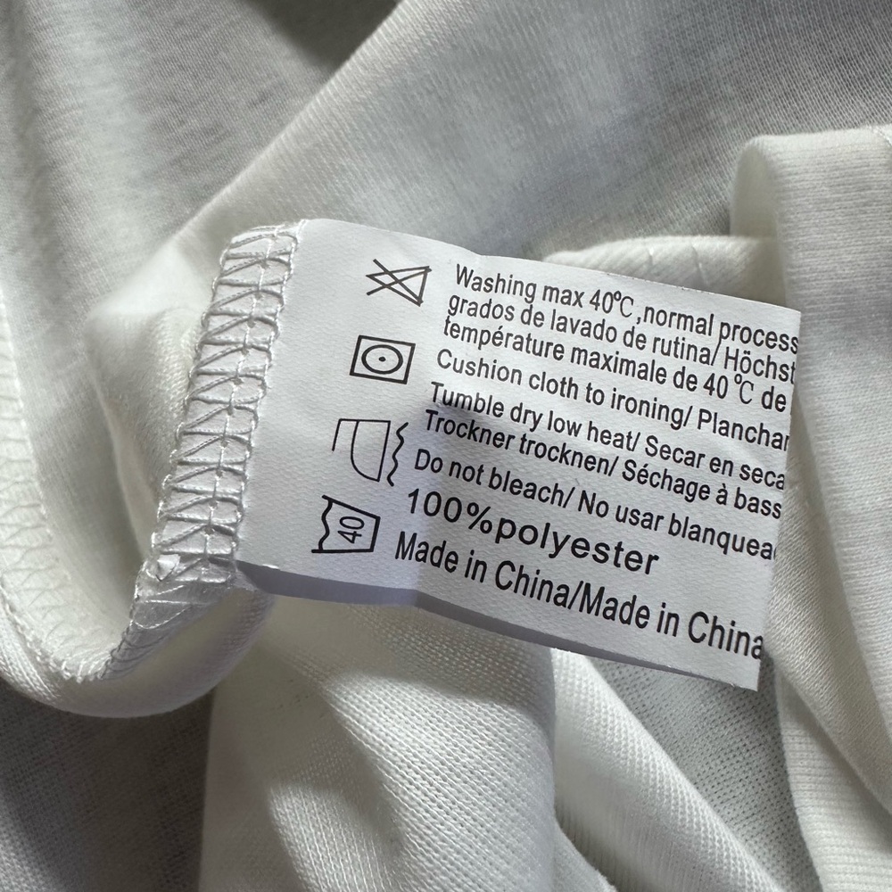 NWT Lightweight White Open or Tie Front 3/4 Sleeve Cardigan Cardi Shrug Small - Picture 4 of 7